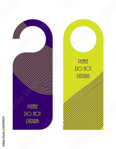 Do Not Disturb door warning
