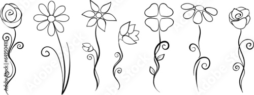 Blüten Set Sammlung