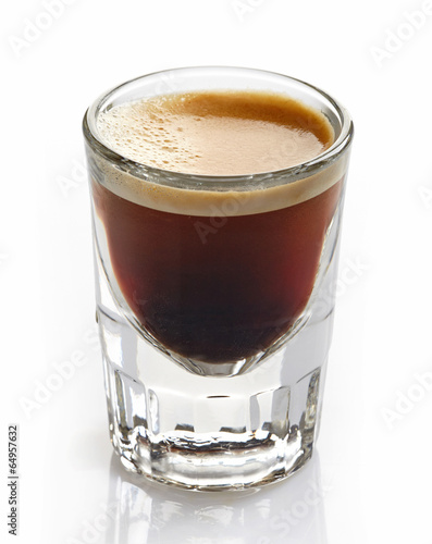 Espresso coffee glass
