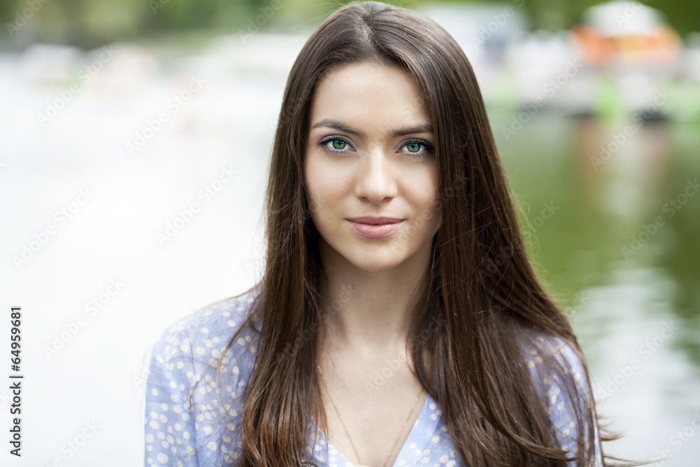 Beautiful young woman Beautiful young woman
