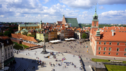 the old town of Warsaw