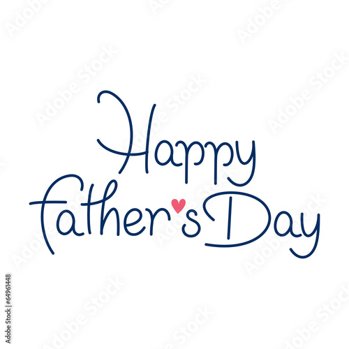 happy fathers day hand lettering handmade calligraphy