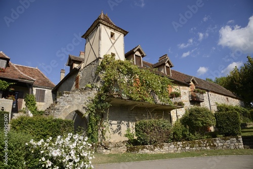 France, the picturesque village of Loubressac