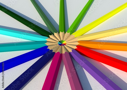 Colored pencils