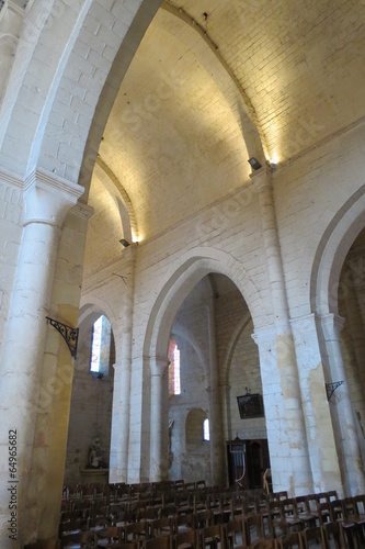 Dordogne - Cadouin - Intérieur église abbatiale