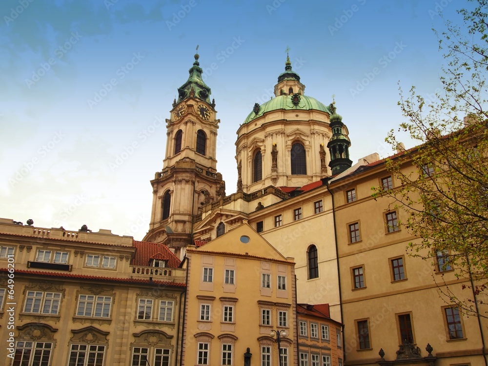 Saint Nicolas church in Prague
