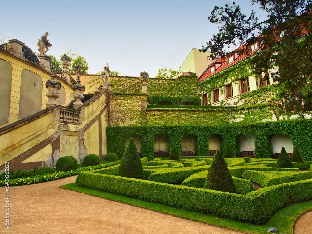 Naklejka premium Prague castle gardens
