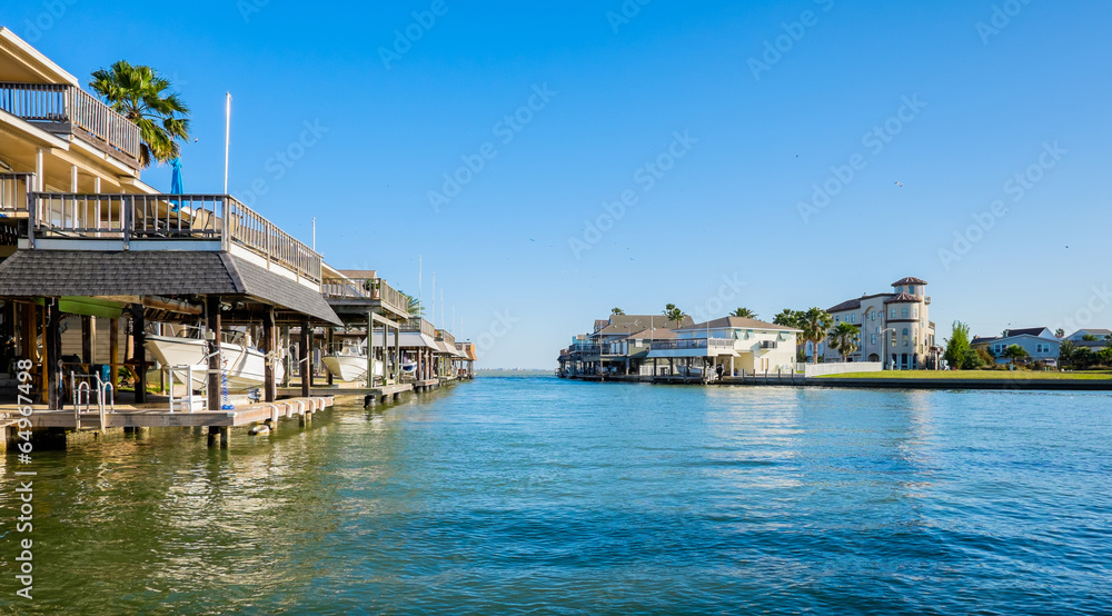 Waterfront homes