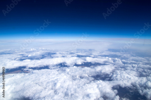 Aerial sky photo