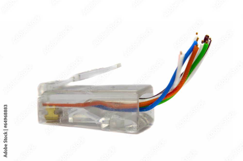 Network cat5 connector Network cat5 connector
