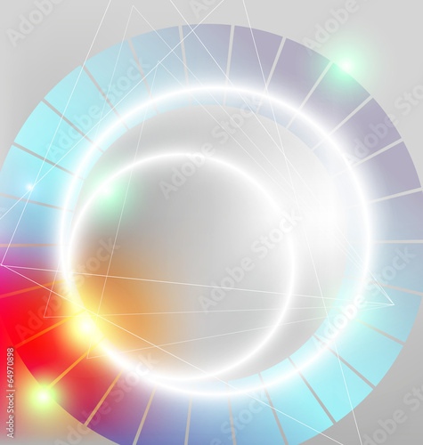 Futuristic background. Vector