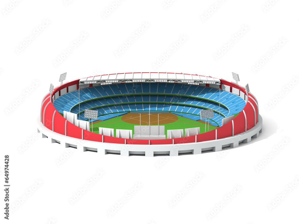 Obraz premium 野球スタジアム