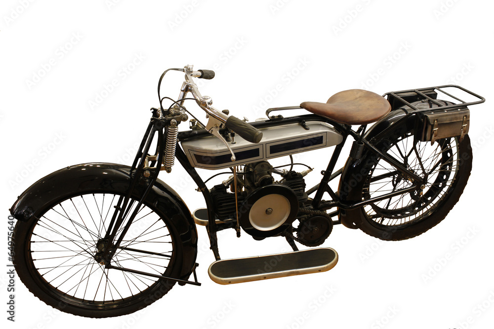 Obraz premium 1925 Douglas racing motorcycle