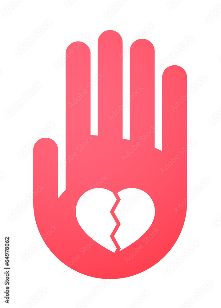 Obraz premium Hand icon