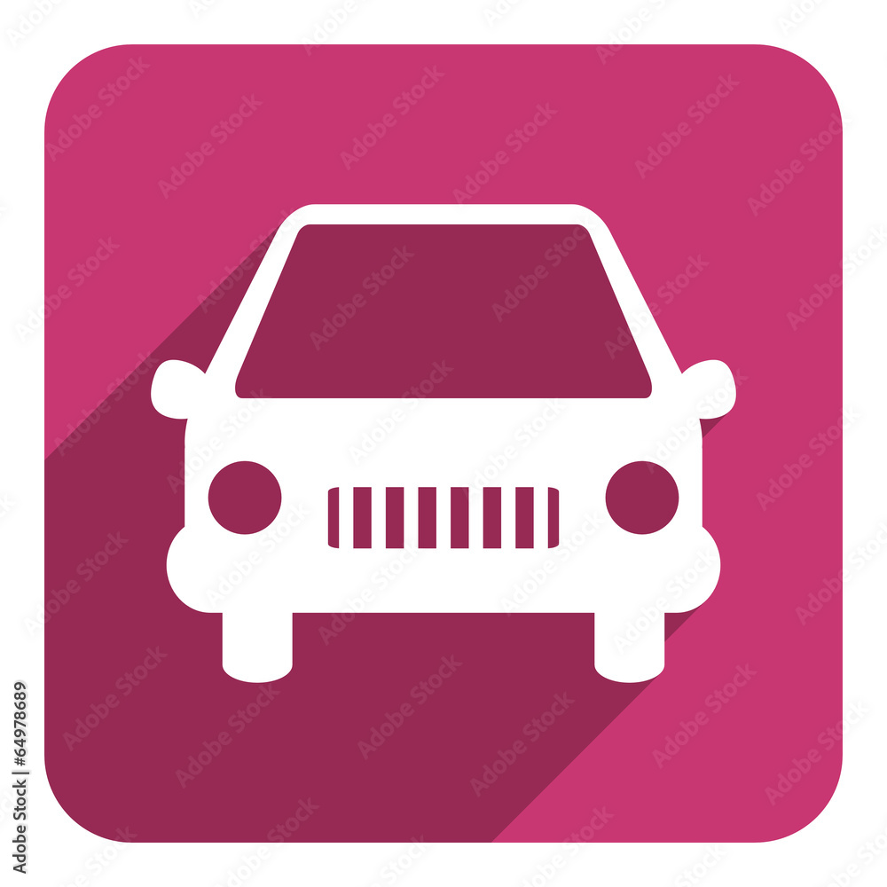 Obraz premium car flat icon