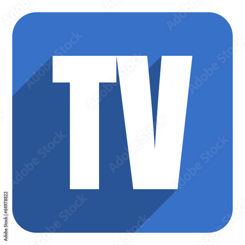 Free Download tv flat icon - GFXLoad