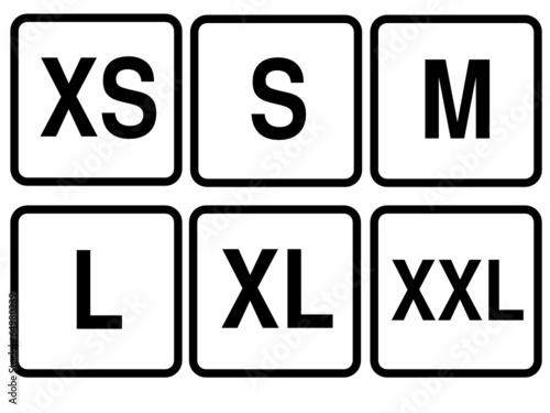 Schilder Kleidergröße