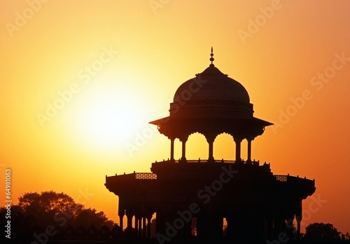 Photography Taj Mahal dome at sunset, Agra, India © Arena Photo UK