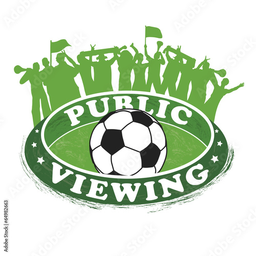 Public Viewing Auge
