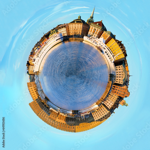 Stockholm, spherical panorama.