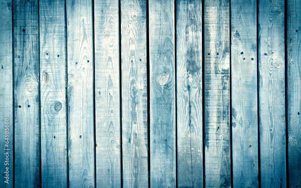 The blue wood texture with natural patterns The blue wood texture with natural patterns