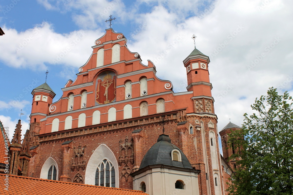 Fototapeta premium Bernardine Church,Vilnius