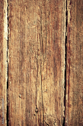 Wallpaper Mural Vintage stained wooden wall Torontodigital.ca