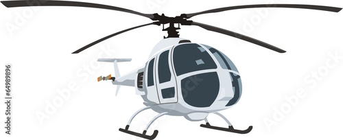 Stampa su tela compact helicopter