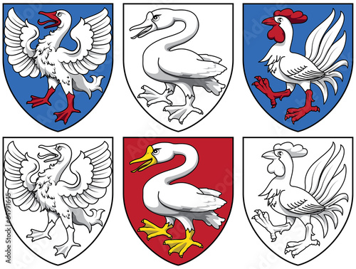 Coat of arm - birds