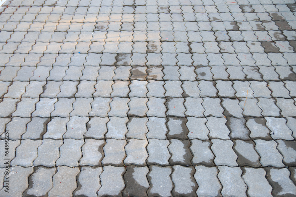 Flooring tiles.