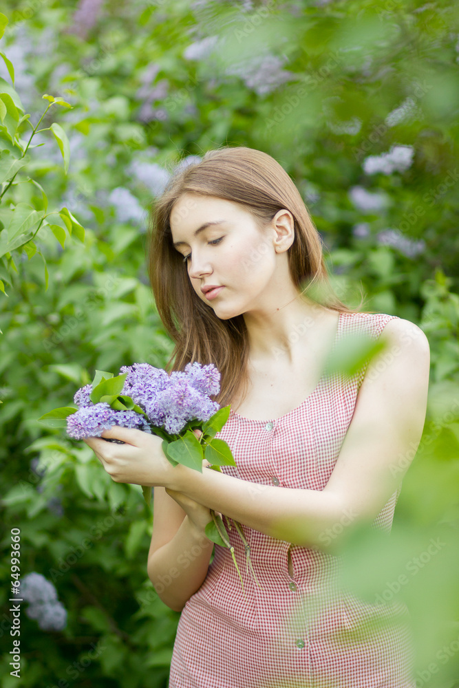 Portrait of a beautiful young woman Portrait of a beautiful young woman