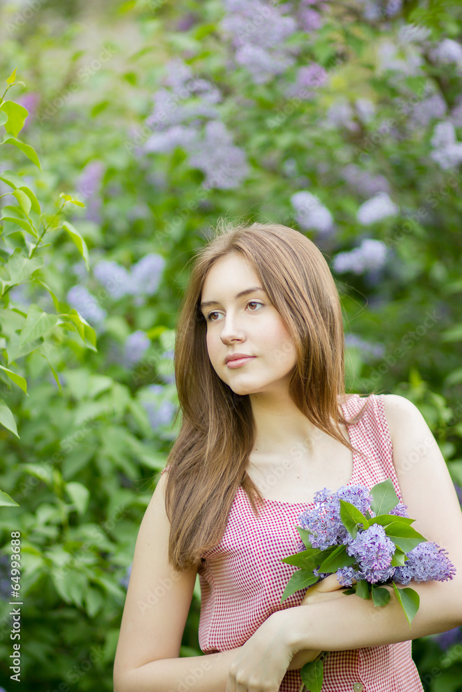 Portrait of a beautiful young woman Portrait of a beautiful young woman