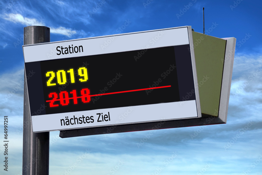 Anzeigetafel 3 - 2019