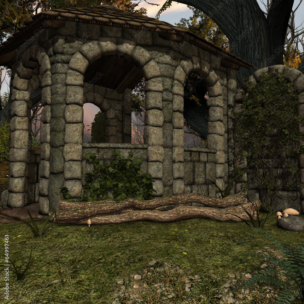 Naklejka premium Fantasy Background