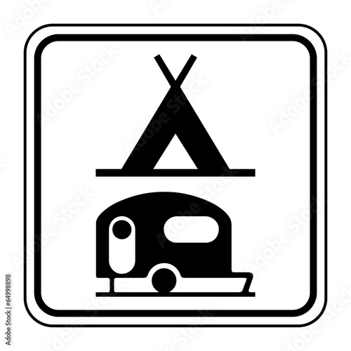Logo camping.