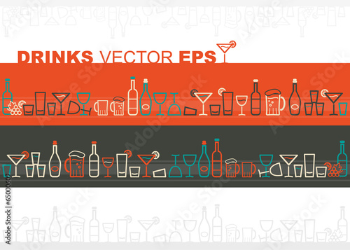 Drinks border