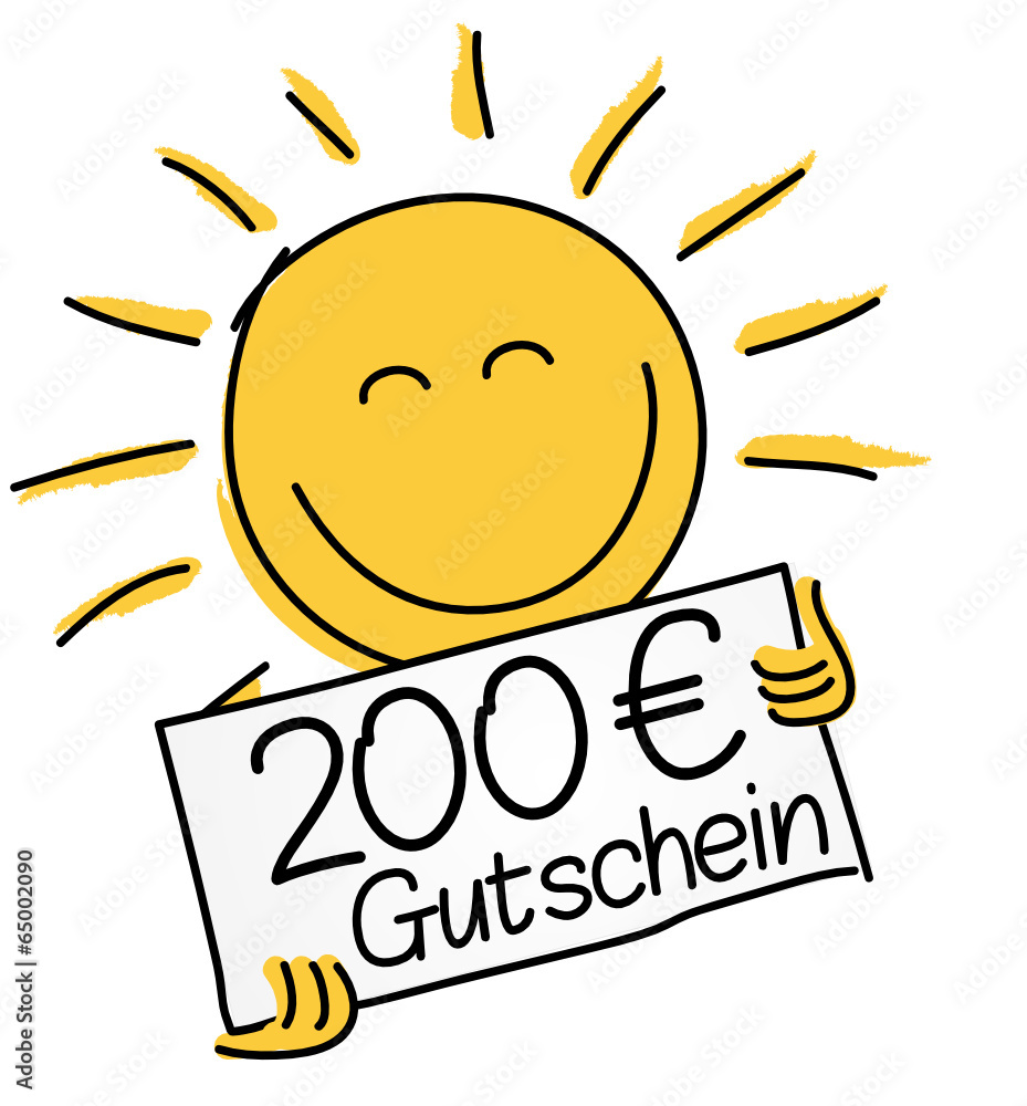 200 € Gutschein 200 € Gutschein