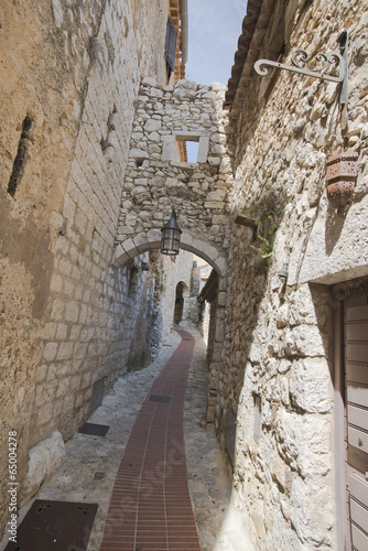 The streets in Eze