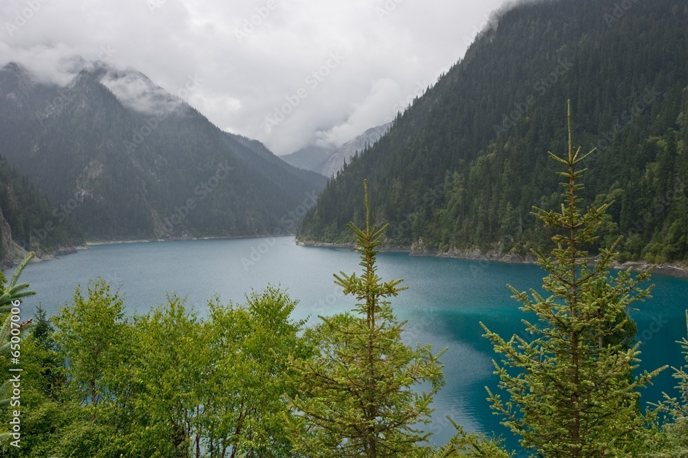 Naklejka premium The image of travel destinations in China,Asia