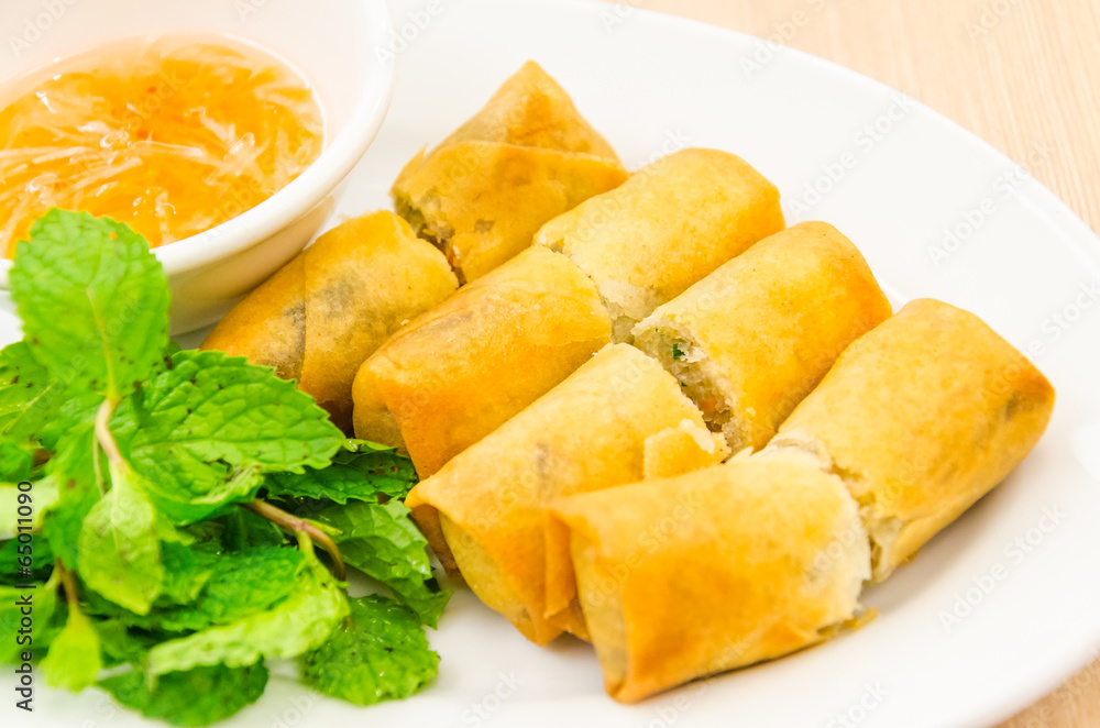 Fried spring rolls Fried spring rolls