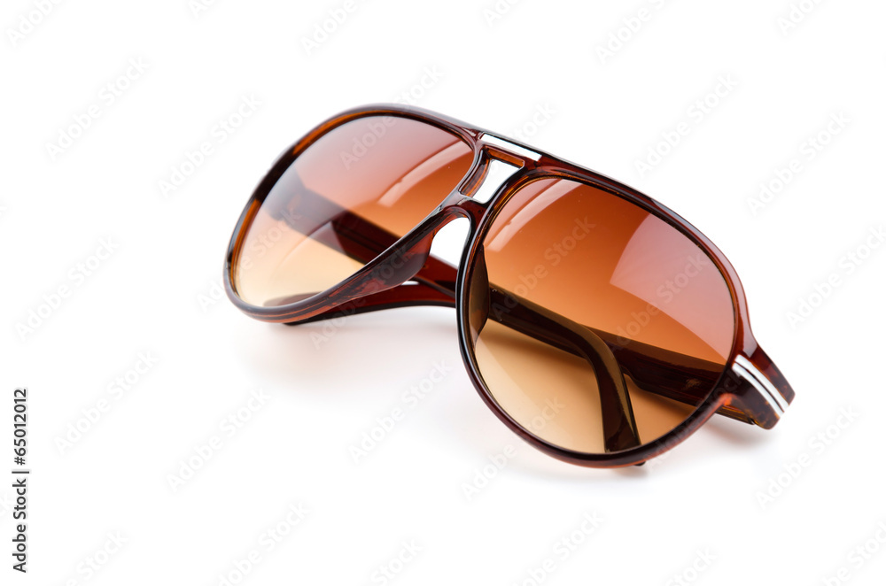 Sunglasses isolated white background Sunglasses isolated white background