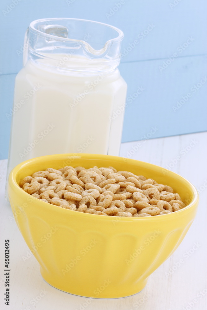 Whole wheat cereal loops Whole wheat cereal loops