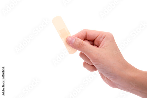 hand hold Band-aid