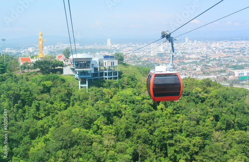 Konstfotografi Cable Car