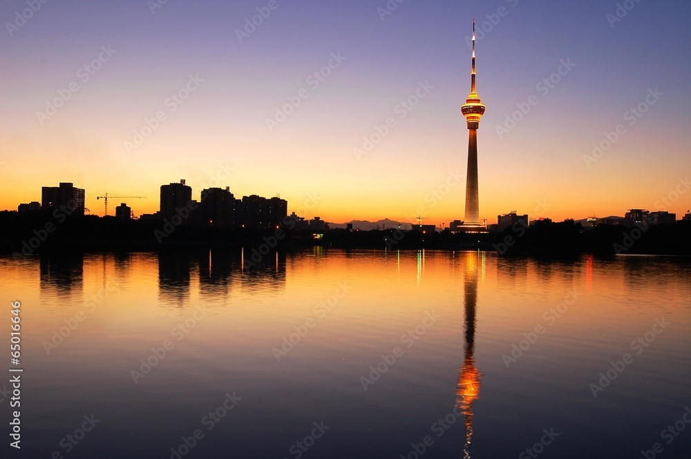 Obraz premium The image of city in Beijing,Asia
