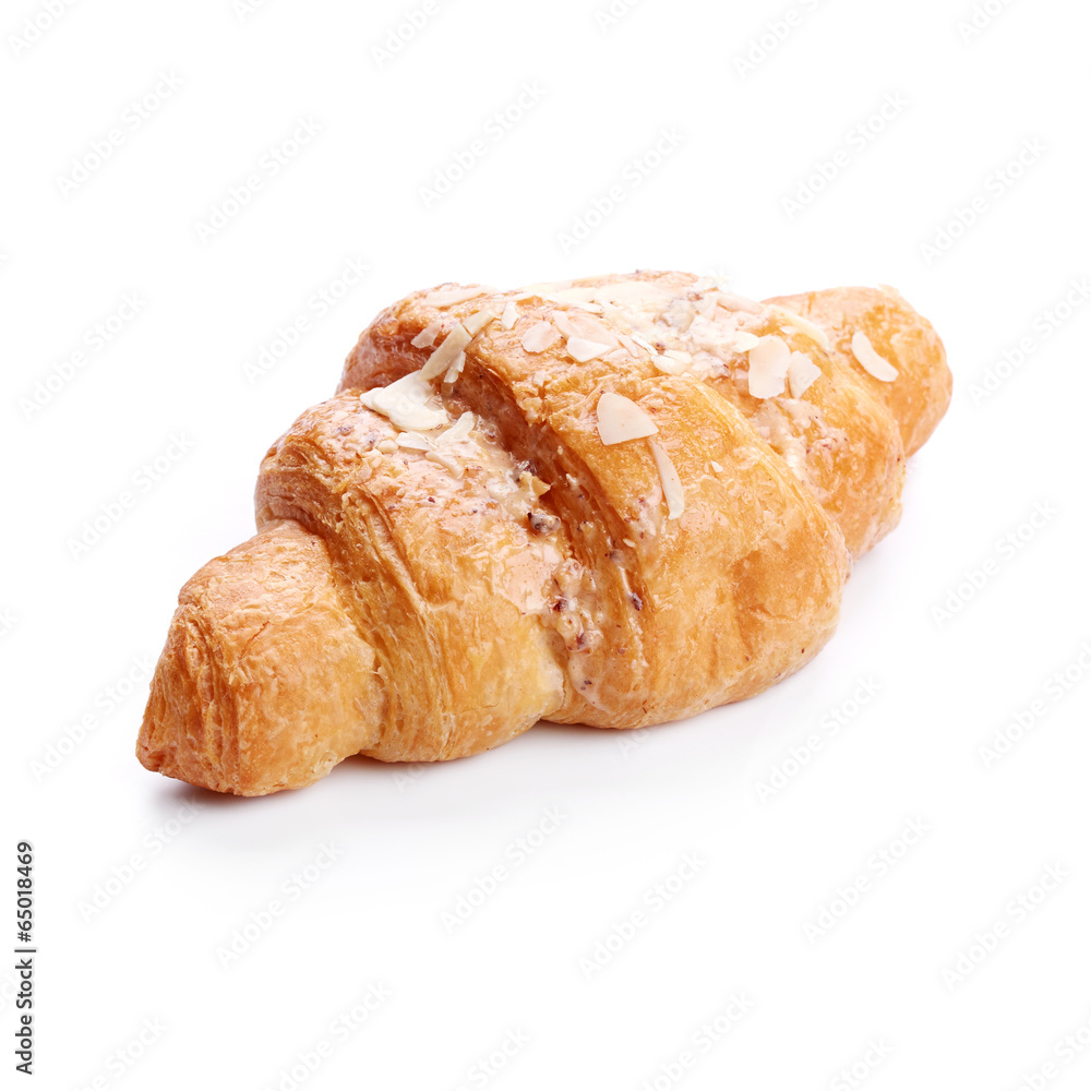 Croissant isolated on white background Croissant isolated on white background