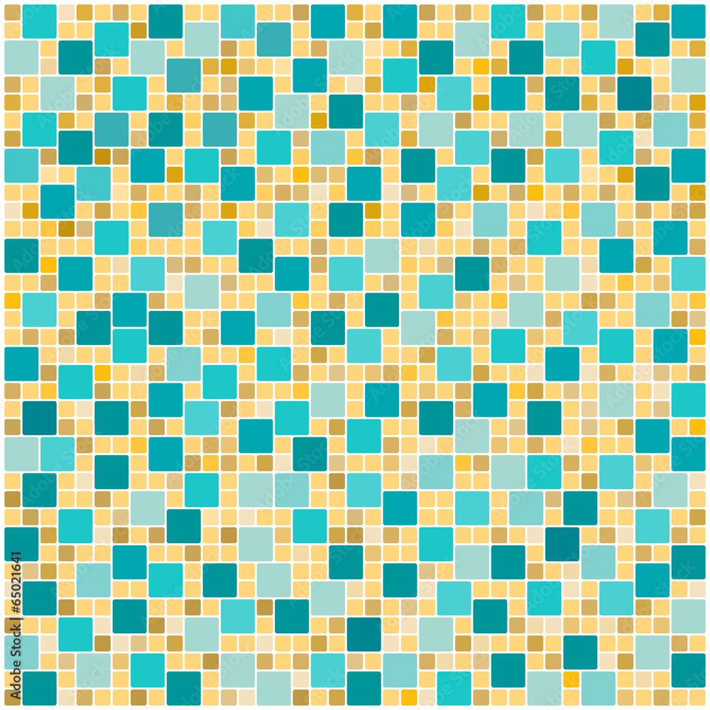 Seamless colorful square tiles pattern Seamless colorful square tiles pattern