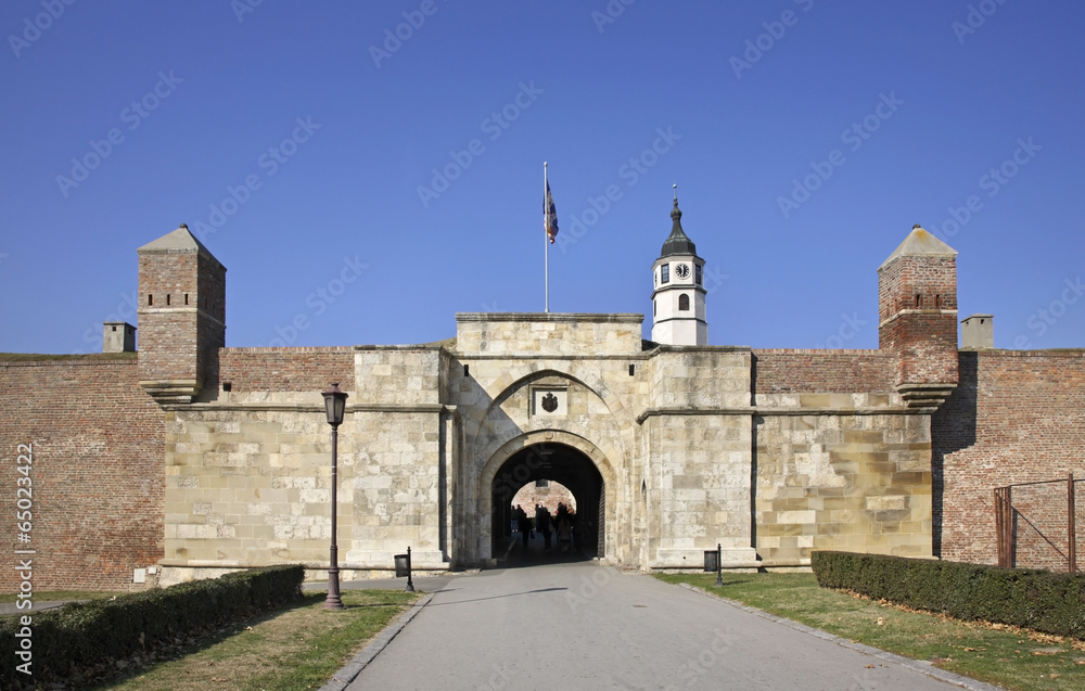 Obraz premium Stambol gate in Kalemegdan fortress. Serbia