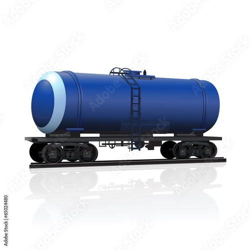 railway tank for transportation of petroleum products