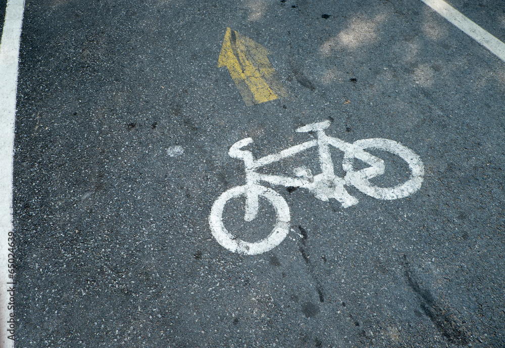 Obraz premium Bicycle way